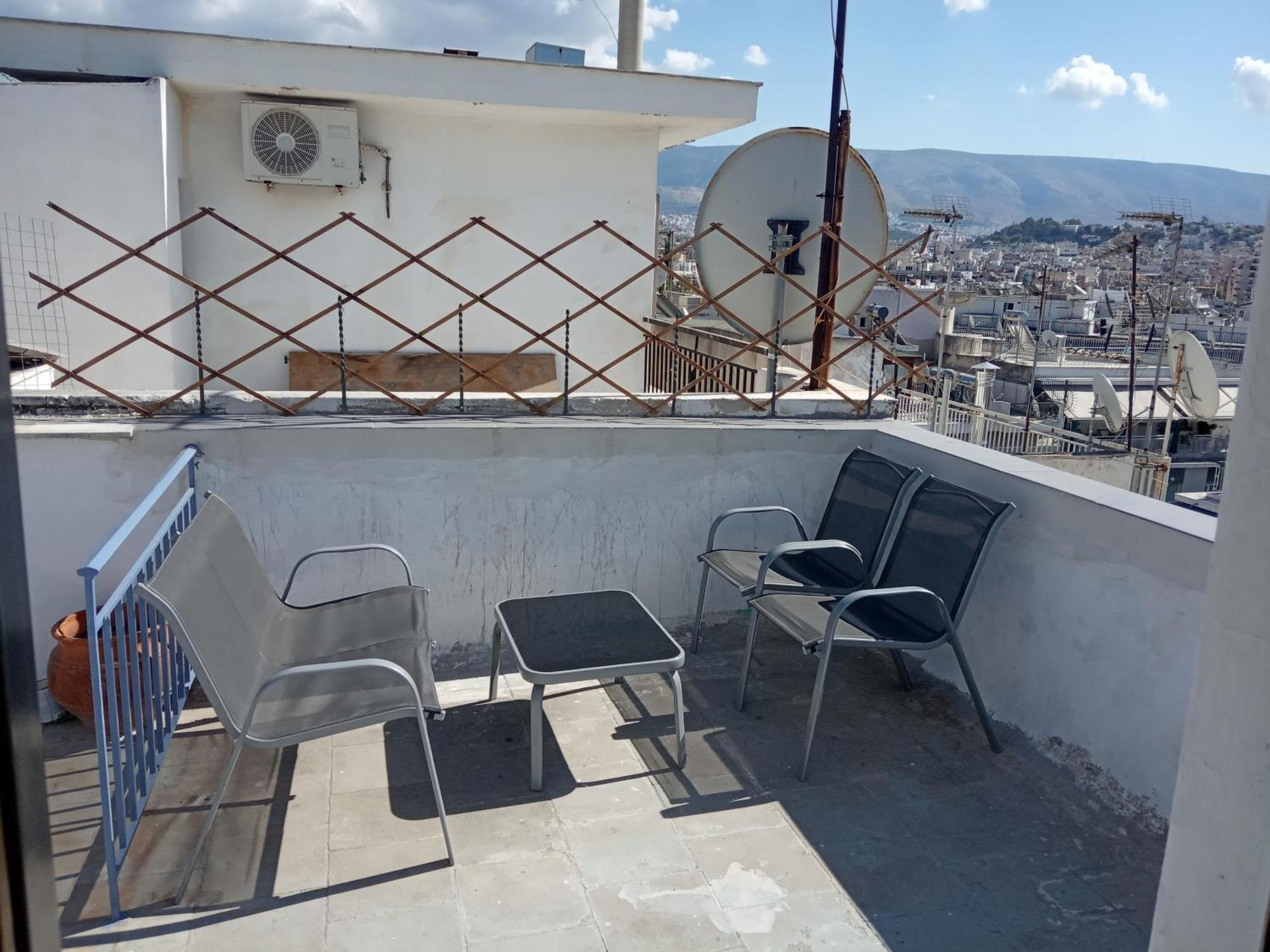 Roof Top Studio In Koukaki Atenas Habitación foto