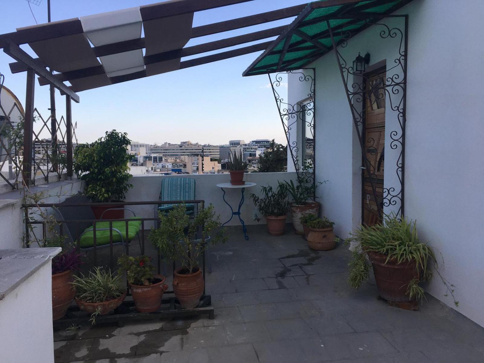 Roof Top Studio In Koukaki Atenas Exterior foto